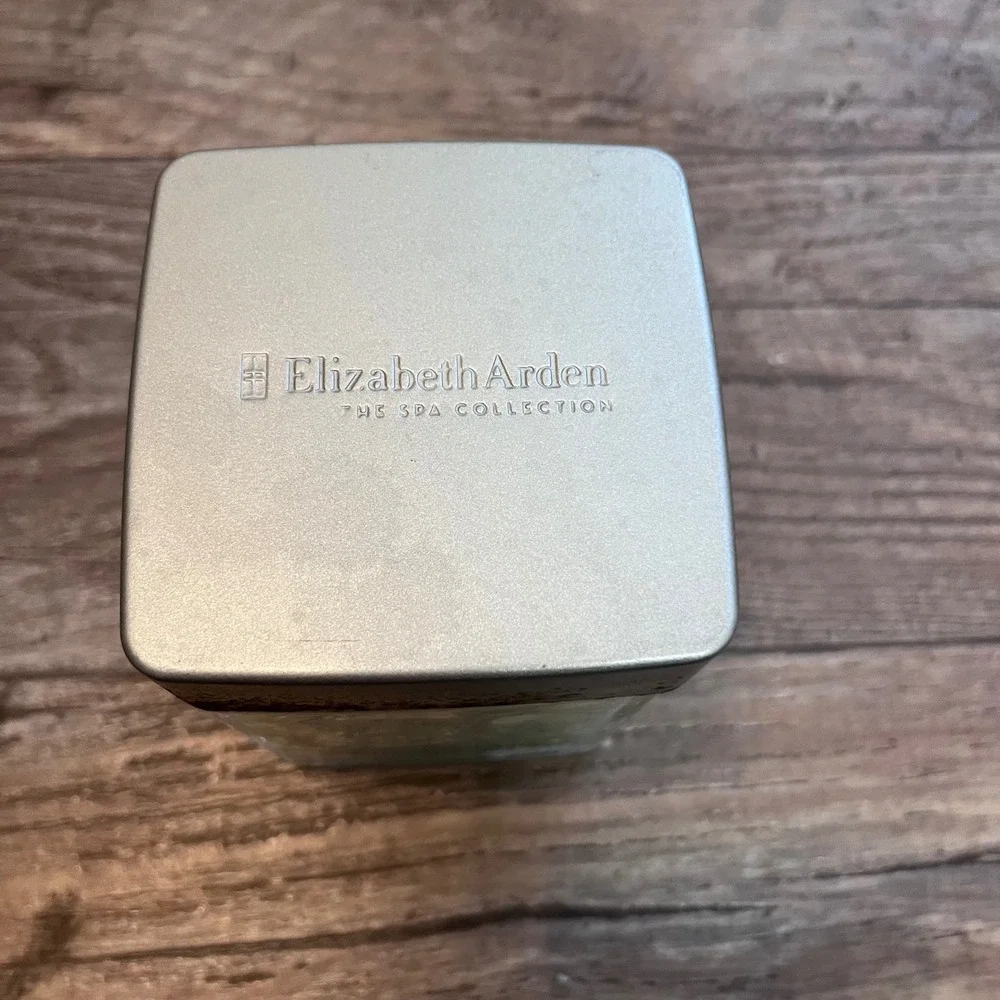 Elizabeth Arden The Spa Collection Rosemary Mint Scented‎ Candle 12oz Glass Jar